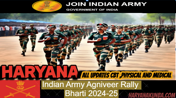 Spirited young Indian soldiers, symbolizing the strength and determination of the Agniveer Army Bharti in Haryana."