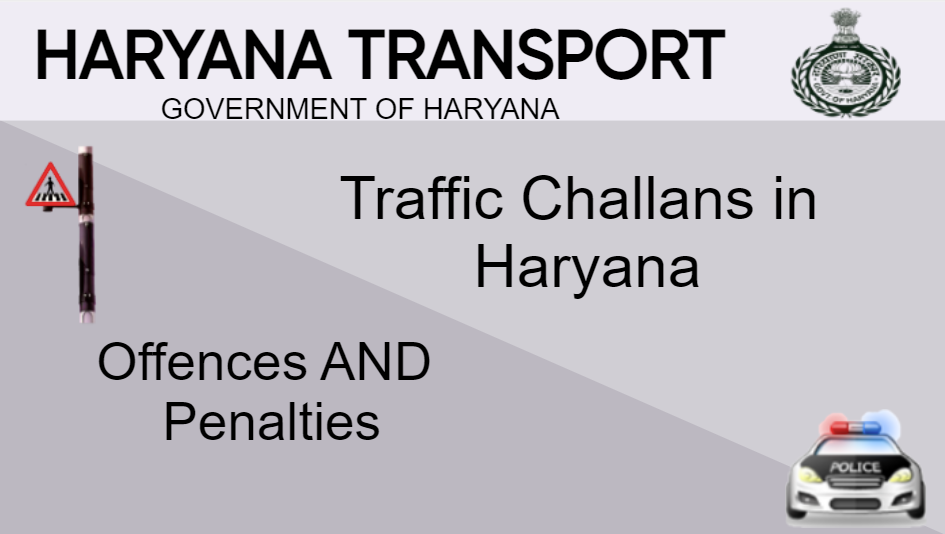 A user-friendly infographic guiding individuals through the process of resolving Haryana traffic challans.